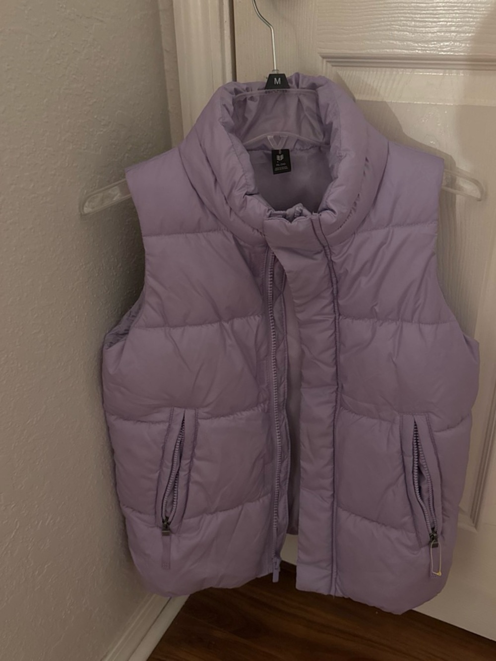 all in motion Lavender Quilted Puffer Vest